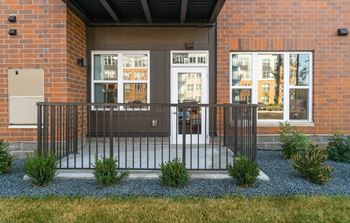 Apartment patio